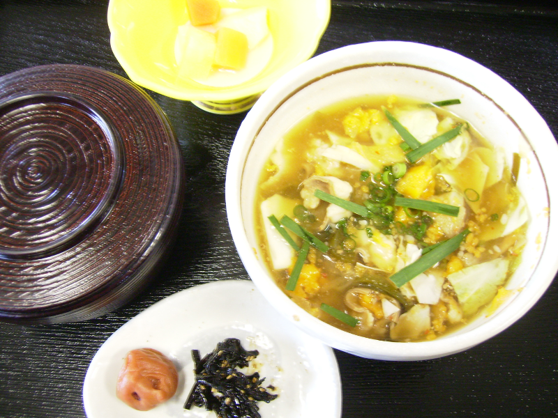 スープ定食800円