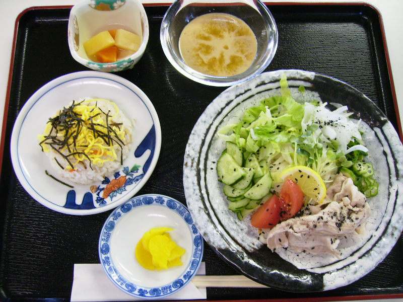 冷しゃぶ定食　800円