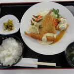 ミックスフライ定食870円
